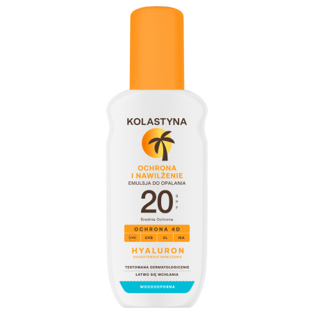 Kolastyna '24 Emulsja do opalania w sprayu SPF20 150ml